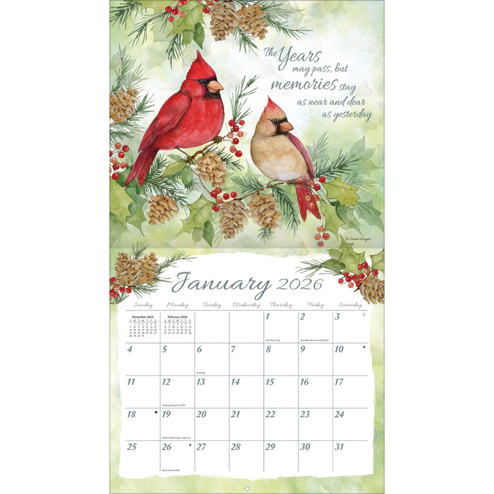 Calendar LANG 2026 - A Year of Remembrance