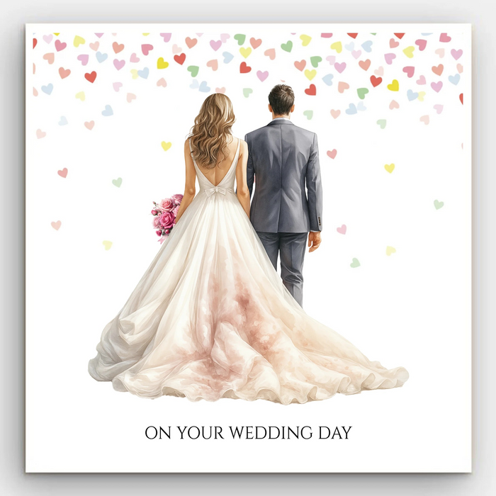 Wedding Confetti Card