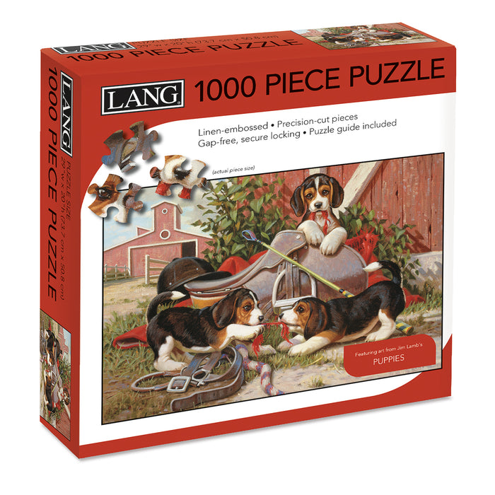 LANG 'Saddling Up' Jigsaw Puzzle - 1000 Piece