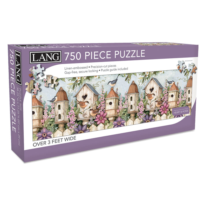LANG 'Birdhouse Garden' Jigsaw Puzzle - 750 Piece