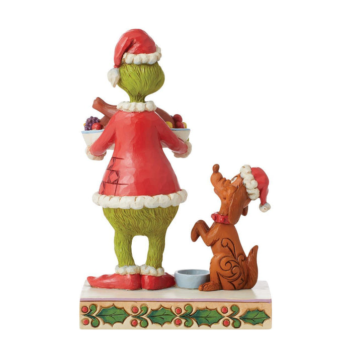 Dr. Seuss by Jim Shore - Grinch with Christmas Dinner