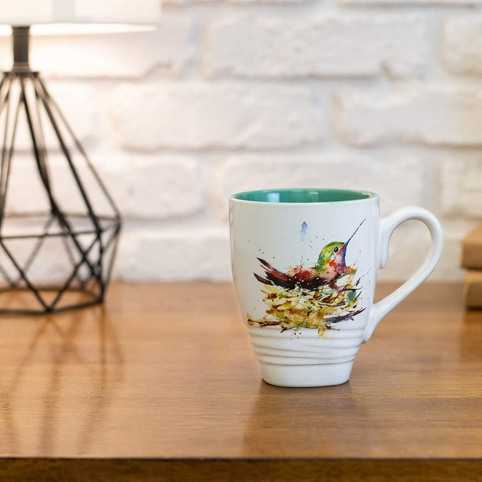 Dean Crouser - Hummingbird in Nest Mug