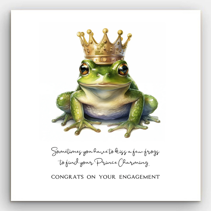 Engagement - Prince Charming Card