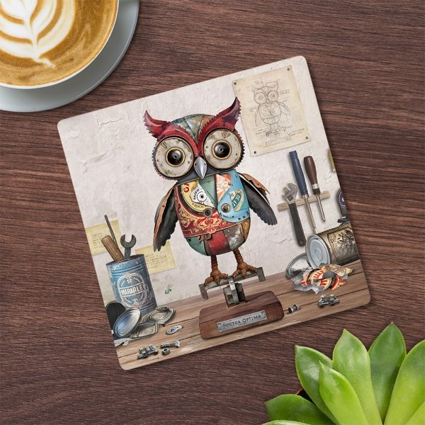 Bug Art Scraps Coaster - Asst
