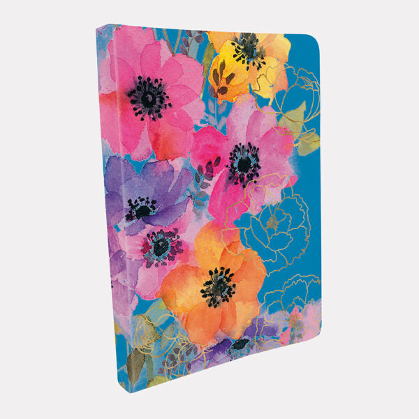 Anemones A6 Pocket Notebook - Asst