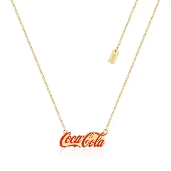 Coca-Cola Necklace - Gold