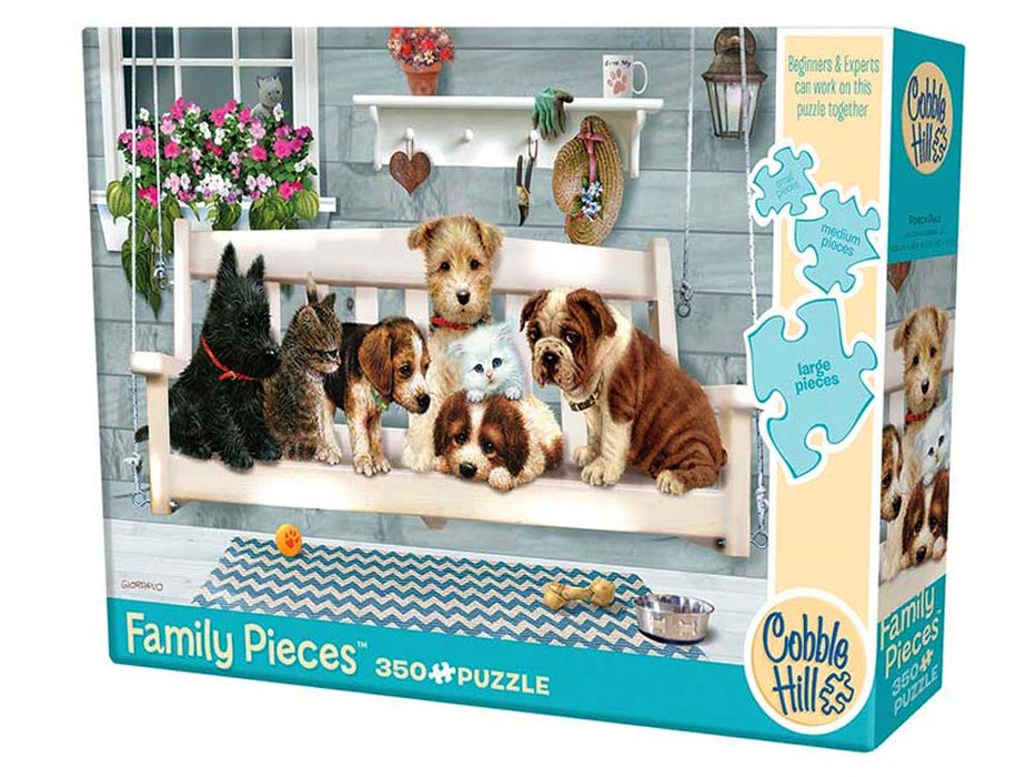 Cobble Hill 'Porch Pals' Family Jigsaw Puzzle - 350 Piece