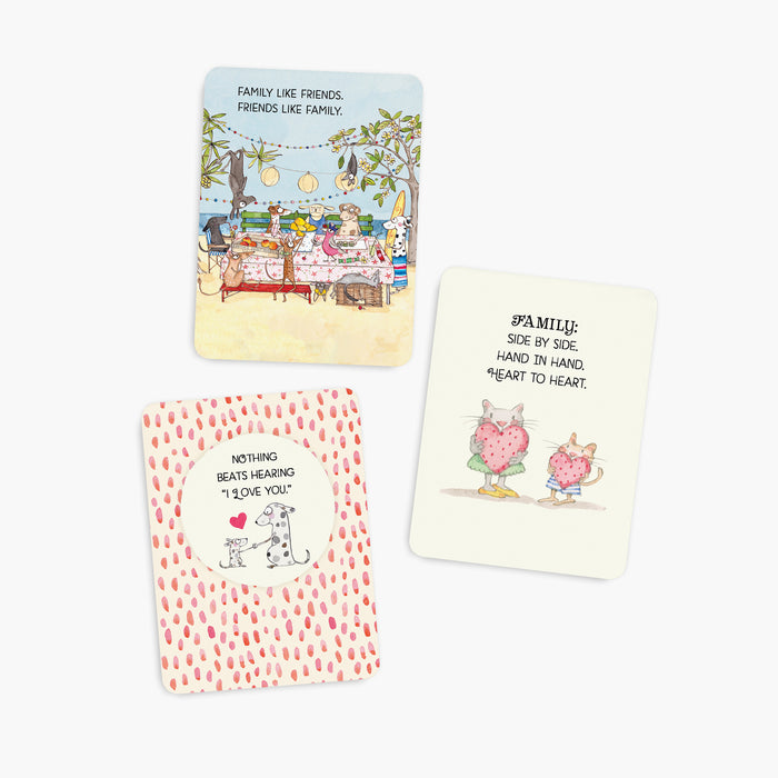 A Little Box of Family - 24 Twigseeds Affirmation Cards