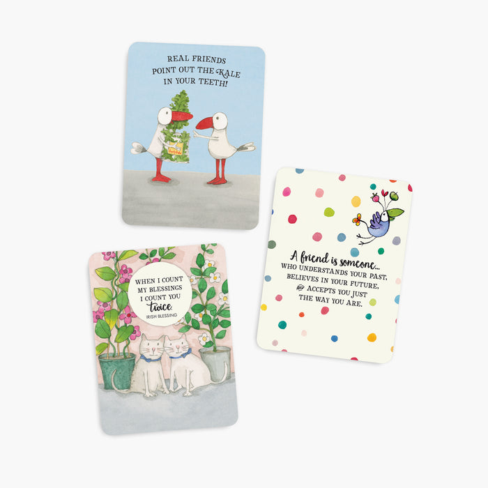 A Little Box of Friendship - 24 Twigseeds Affirmation Cards