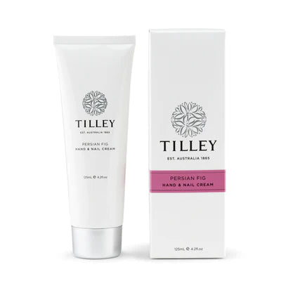 Tilley Persian Fig Deluxe Hand & Nail Cream - 125ml