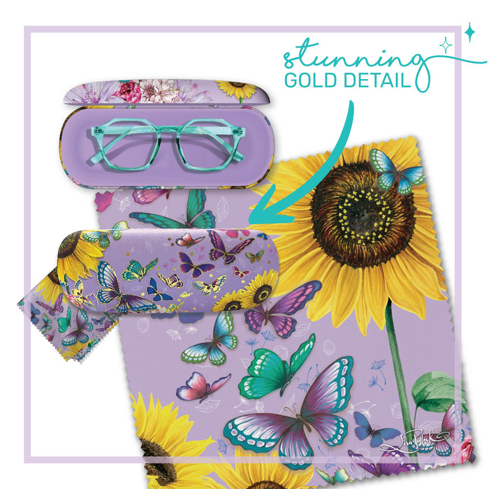 Glasses Case - Sunny Butterflies