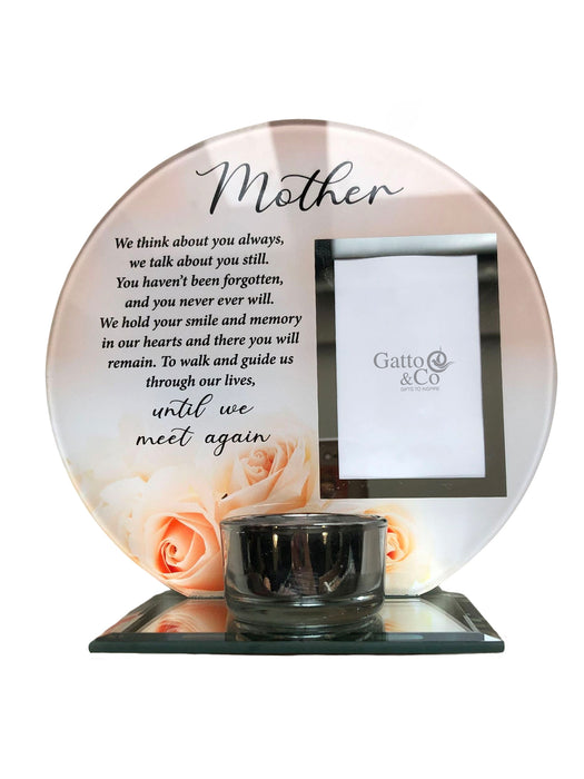 Glass Photo Frame - Mother