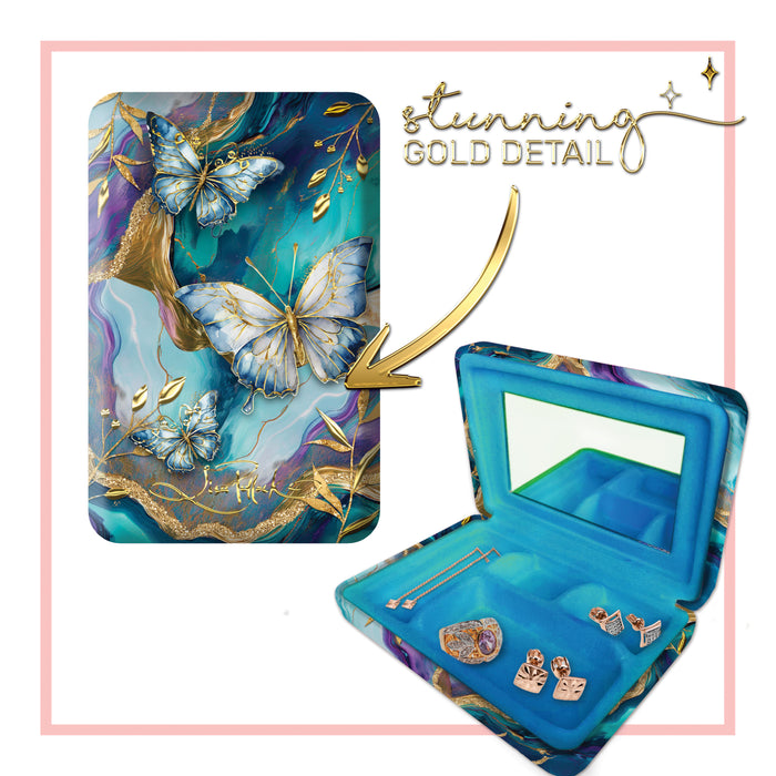 Lisa Pollock Compact Jewellery Cases - Asst