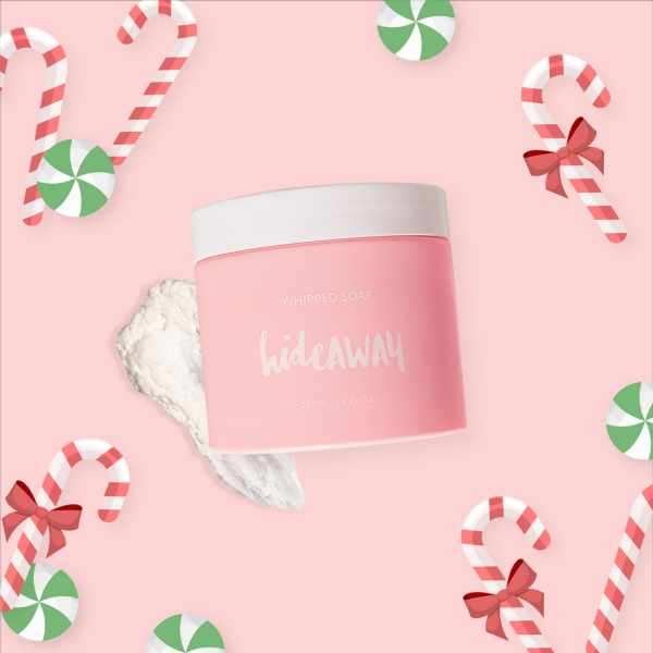 hideAWAY Whipped Soap - Candy Cane