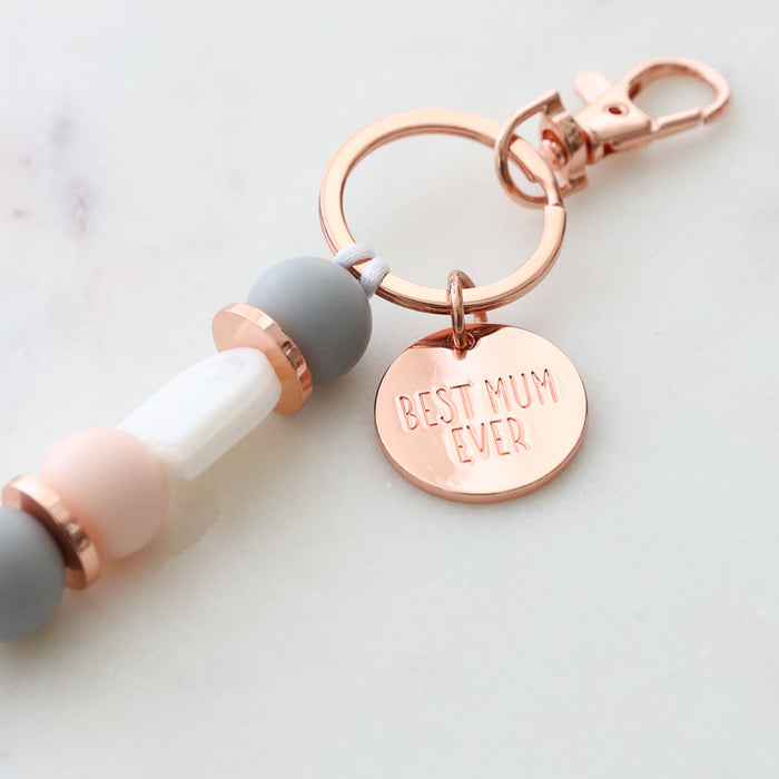 Mother's Day - Best Mum Silicone Keyring