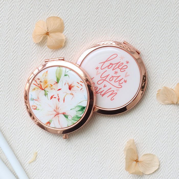 Mother's Day - Floral Compact Mirror