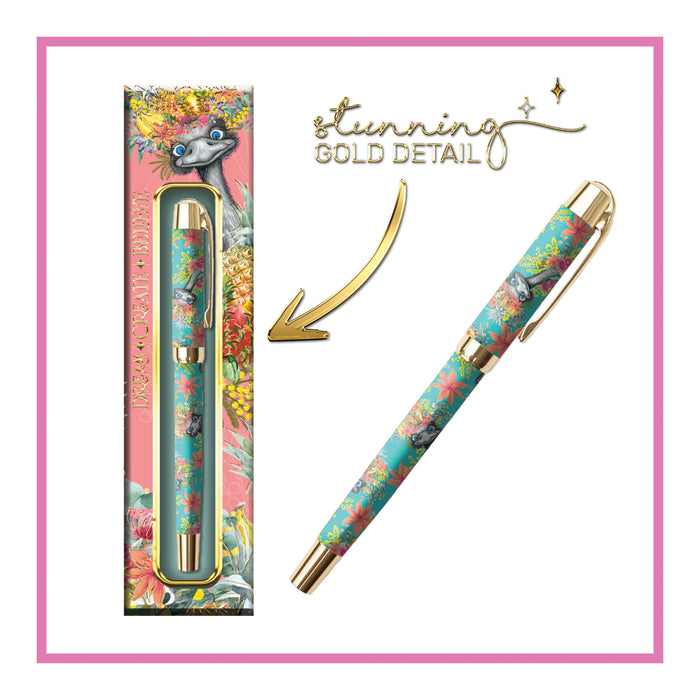 Lisa Pollock Designer Pen - Asst