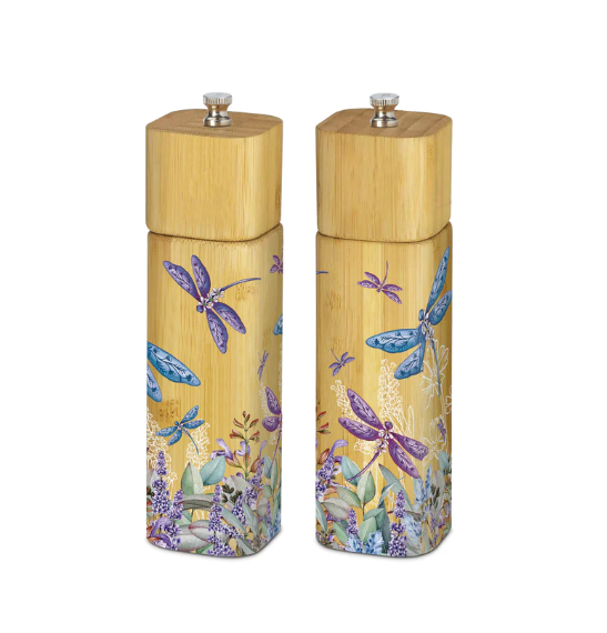 Lisa Pollock S&P Grinders - Lavender Dragonflies