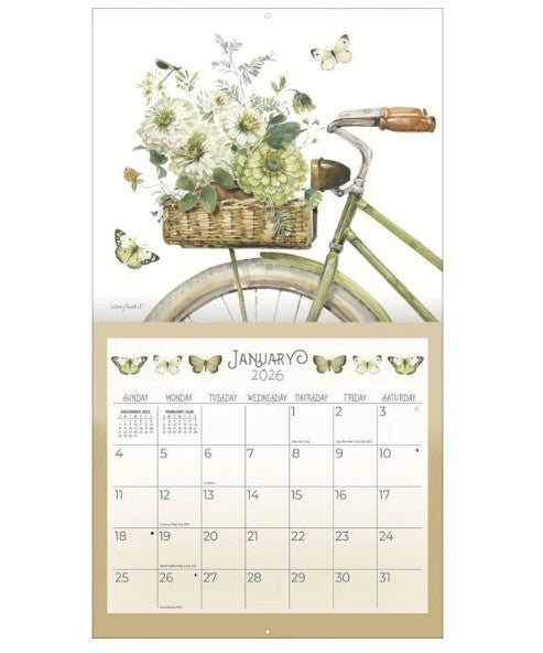 Calendar LANG 2026 - A Beautiful Ride