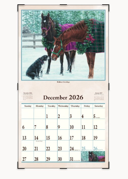 Calendar Pine Ridge 2026 - Hoof Beats
