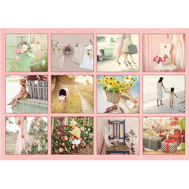 Calendar Legacy 2026 - Vintage Pink