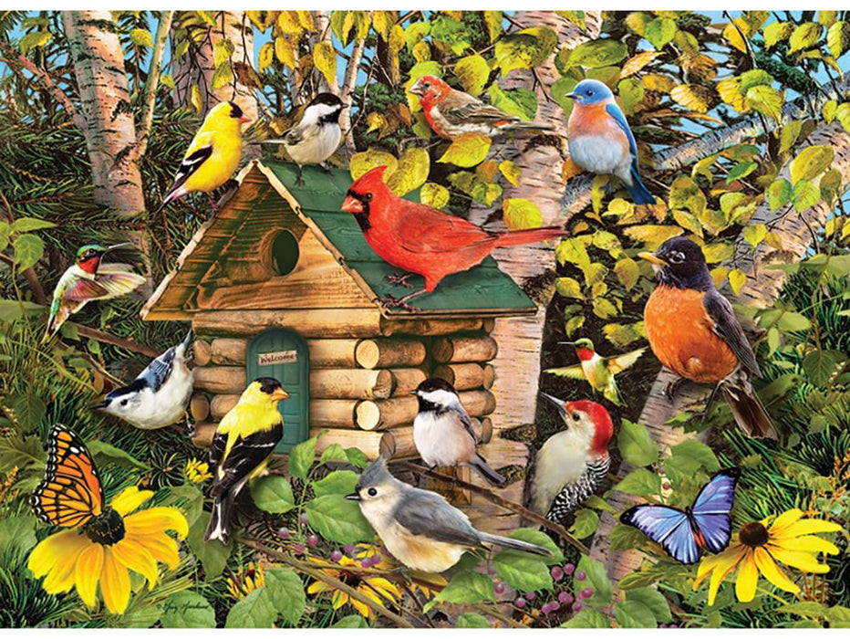 Cobble Hill 'Bird Cabin' Jigsaw Puzzle - 1000 Piece