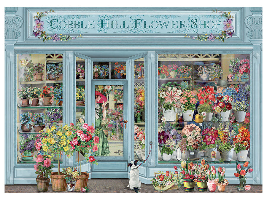 Cobble Hill 'Parisian Flowers' Jigsaw Puzzle - 1000 Piece