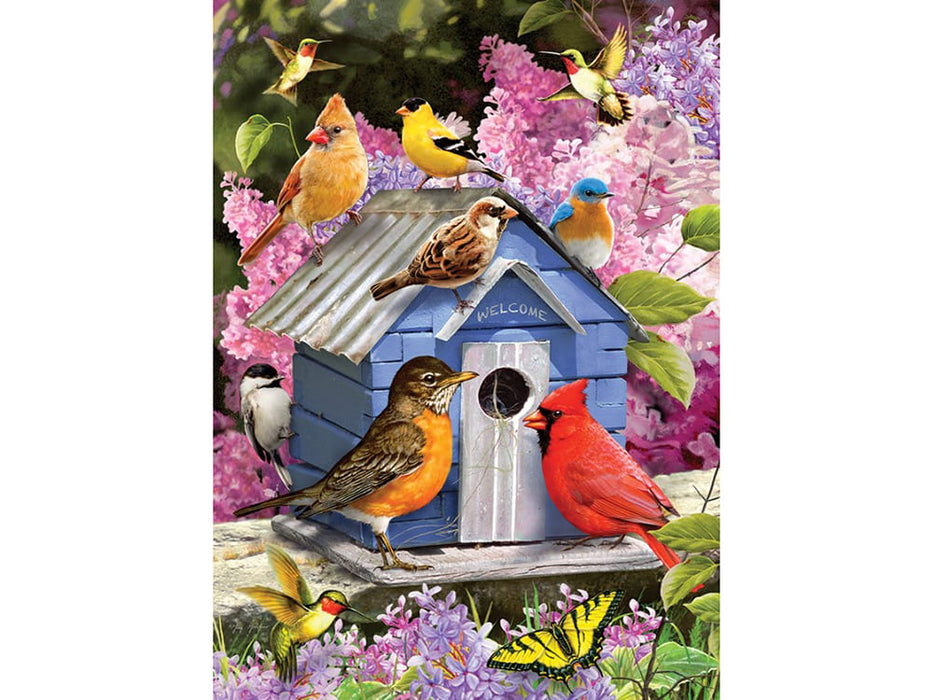 Cobble Hill 'Spring Birdhouse' Jigsaw Puzzle - 500 Piece