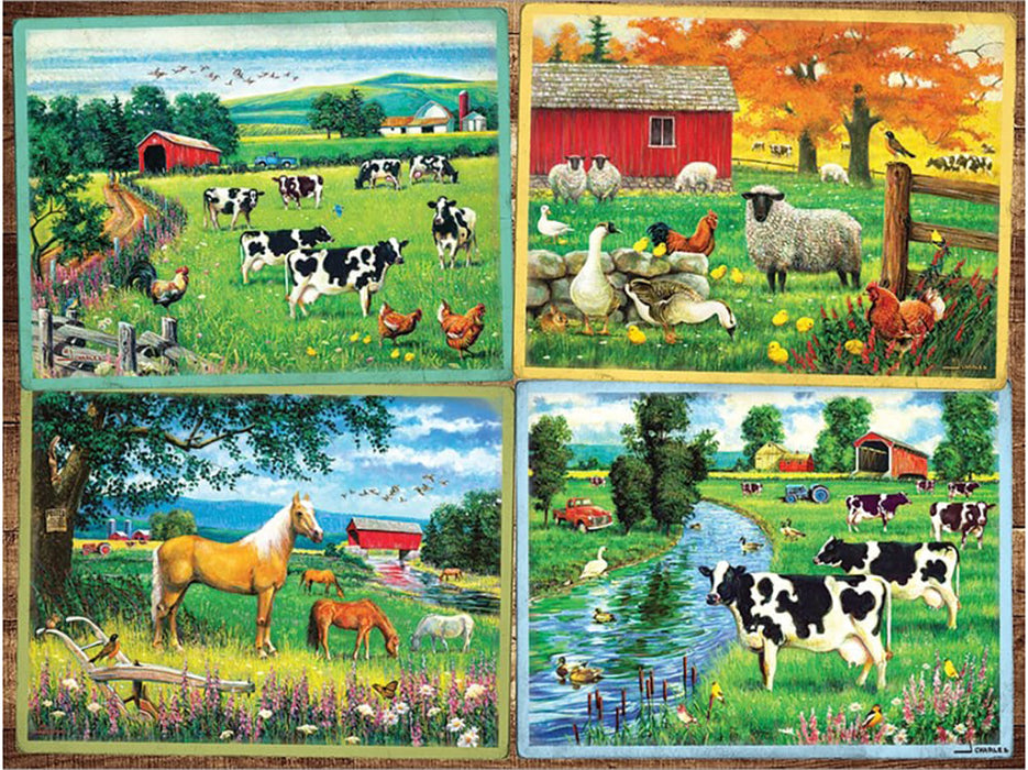 Cobble Hill 'Country Friends' Jigsaw Puzzle - 275 Piece XL