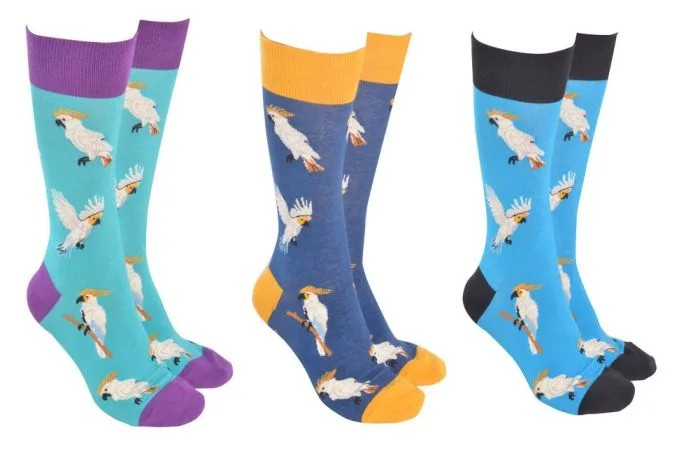 Sock Society - Cockatoo