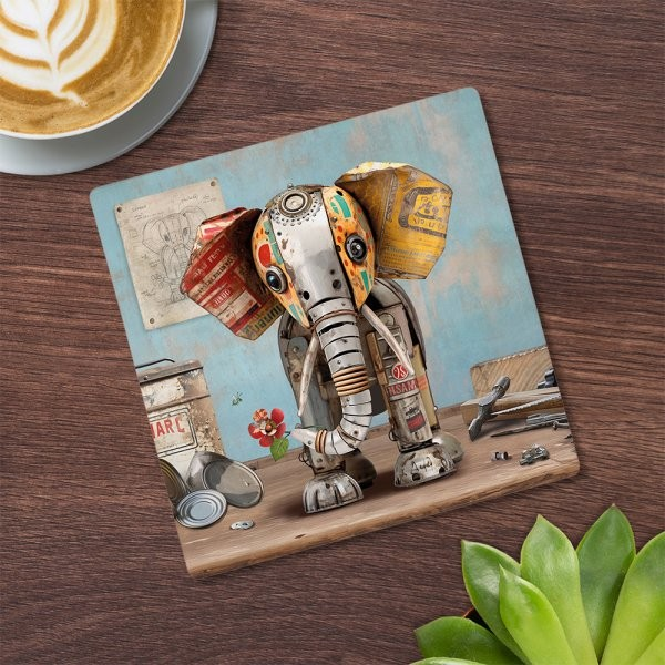 Bug Art Scraps Coaster - Asst