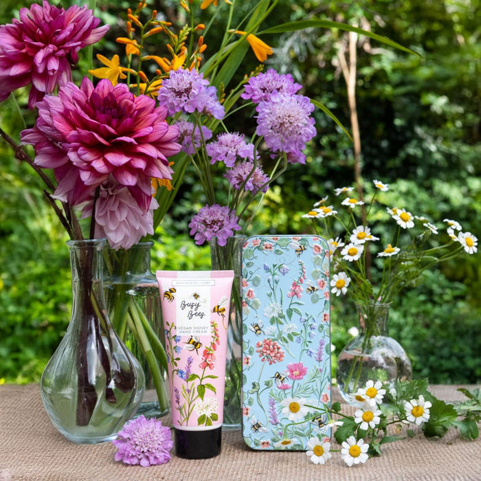 Heathcote & Ivory Hand Cream in Tin - Busy Bees