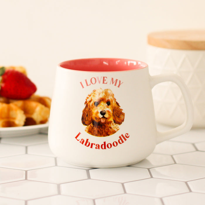 I Love My Pet Mug - Labradoodle