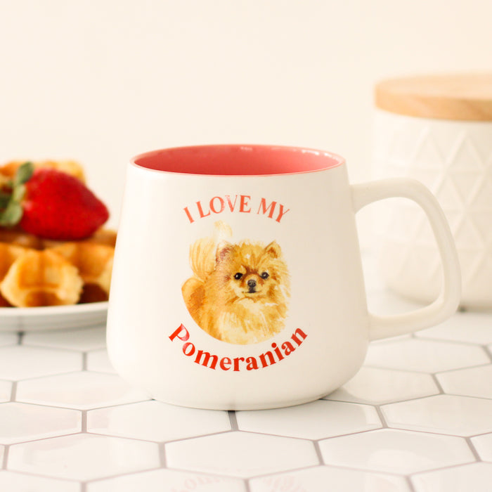 I Love My Pet Mug - Pomeranian