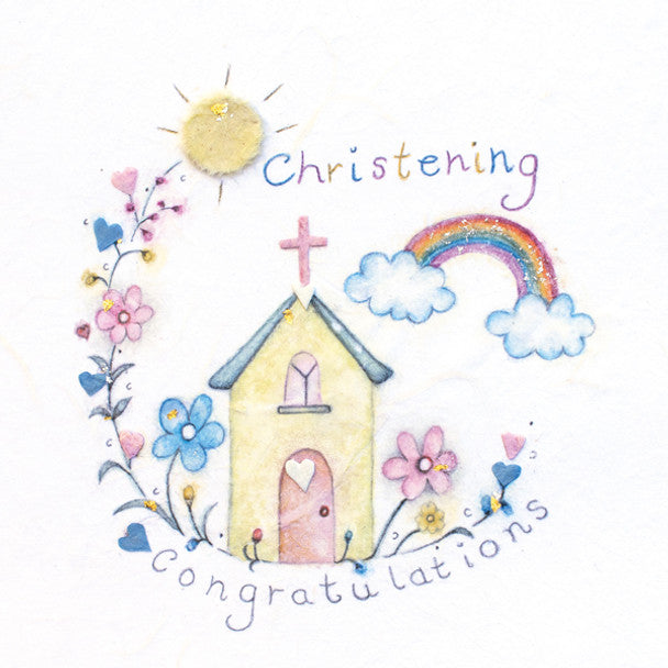 Christening Congratulations Card