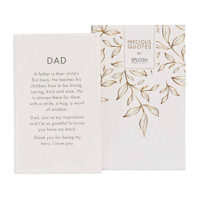 Precious Quote - Dad