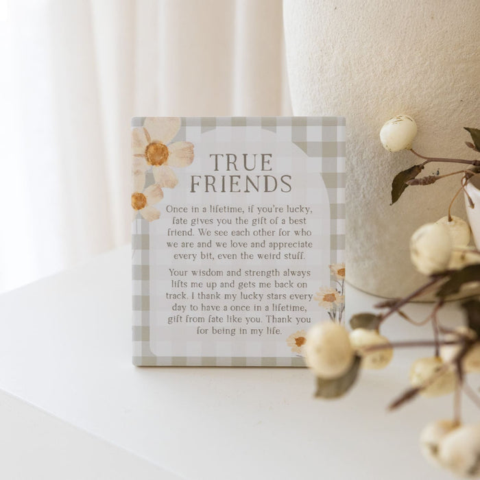 Rustic Meadow True Friends Verse