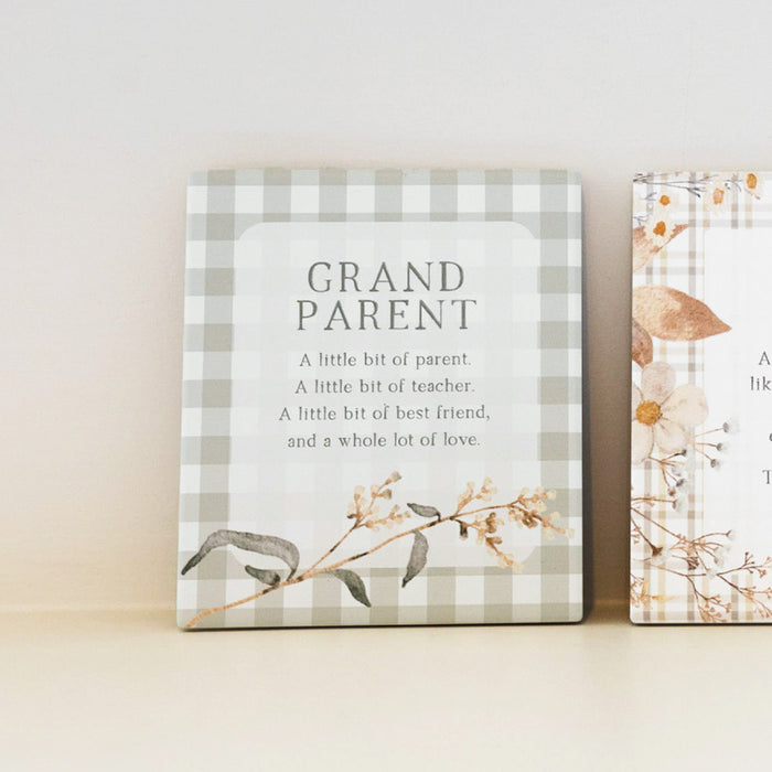 Rustic Meadow Grandparent Verse
