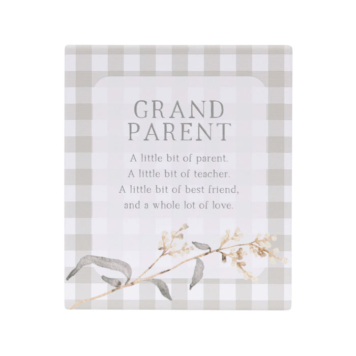 Rustic Meadow Grandparent Verse