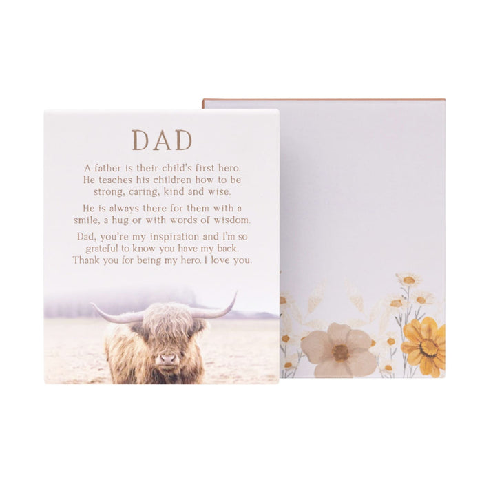 Rustic Meadow Dad Verse