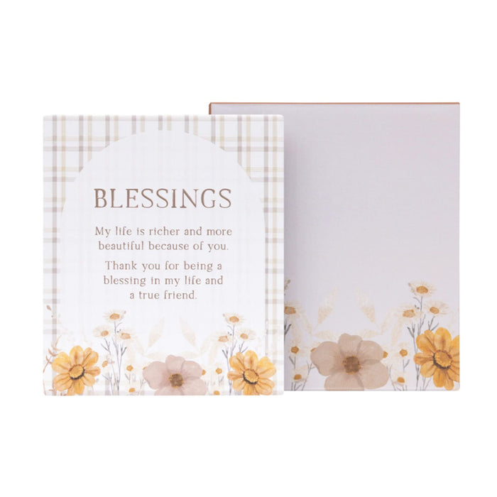 Rustic Meadow Blessings Verse