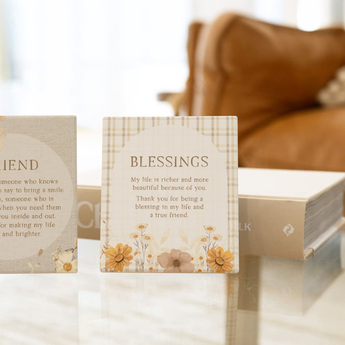 Rustic Meadow Blessings Verse