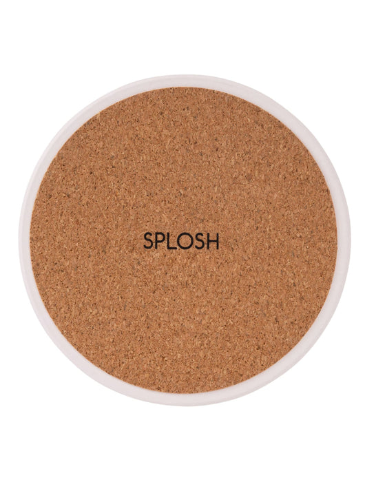 Rustic Meadow Cow Ceramic Coaster