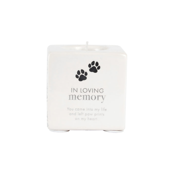 Sympathy Pet Candle Holder - In Loving Memory
