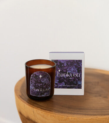 First Light Celebration Candle - Thank You