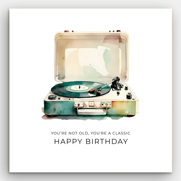 Happy Birthday - Classic Card