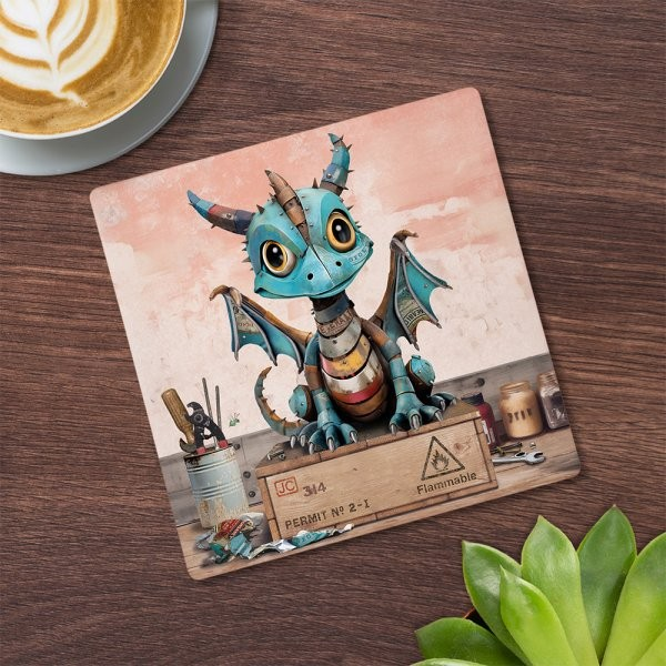 Bug Art Scraps Coaster - Asst