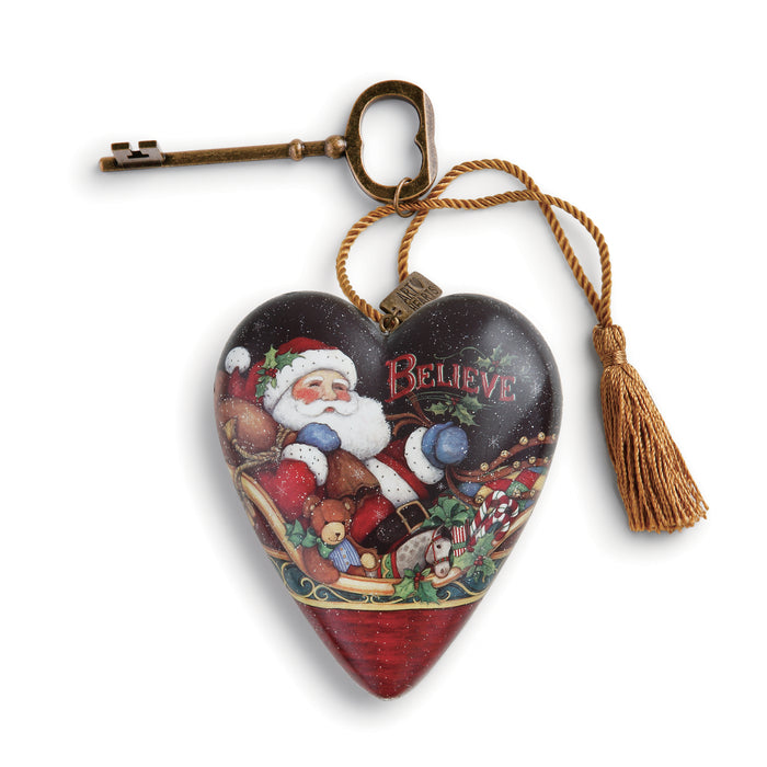 Art Hearts - Believe Santa
