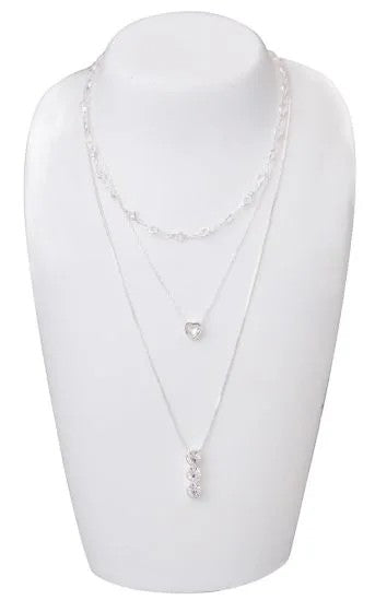 Equilibrium 3 Layered Necklaces - Asst Styles