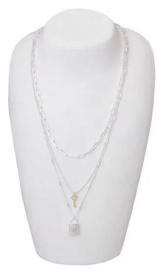 Equilibrium 3 Layered Necklaces - Asst Styles